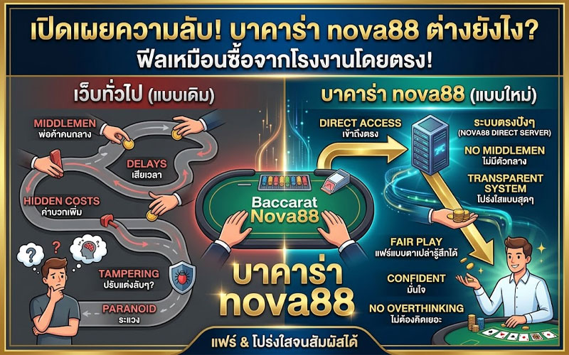 บาคาร่า nova88 ดีไหม