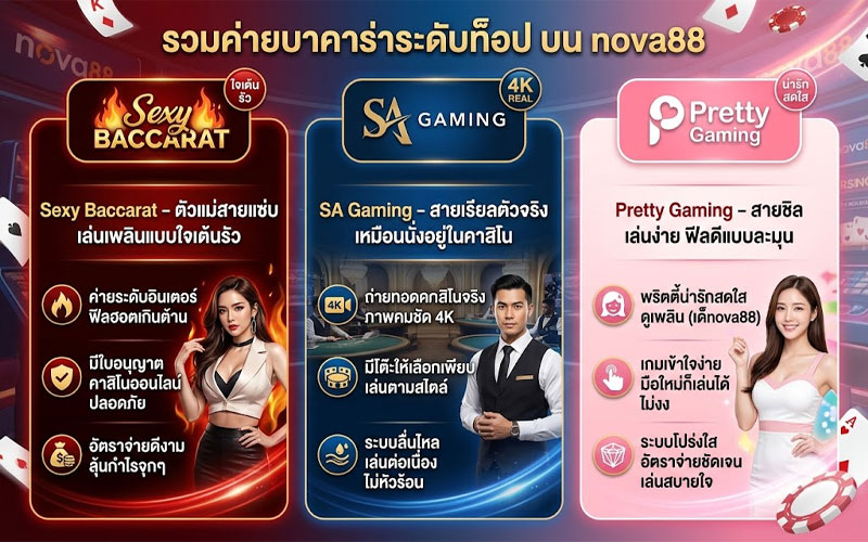 บาคาร่าเว็บตรงไม่ผ่านเอเย่นต์